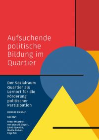 Cover "Aufsuchende politische Bildung im Quartier"